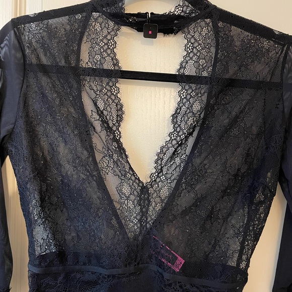 Bodysuit black and lacy - Picture 3 of 6